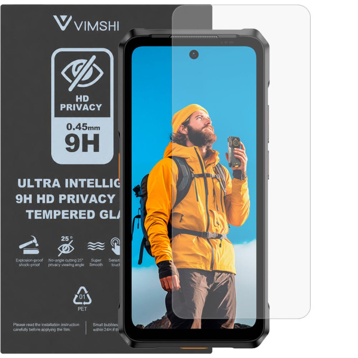 Протиударна захисна плівка антишпигун Vimshi Ultra 9H Privacy Flex для Ulefone Armor 26 Ultra