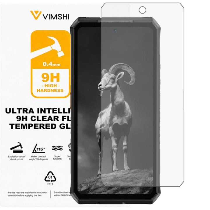 Протиударна захисна плівка Vimshi Ultra 9H Clear Flex для Ulefone Armor 28 Pro