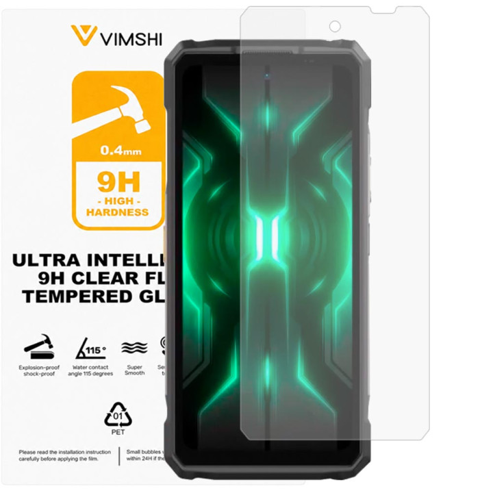 Протиударна захисна плівка Vimshi Ultra 9H Clear Flex для Ulefone Armor 33 Pro
