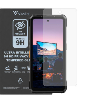 Противоударная защитная пленка антишпион Vimshi Ultra 9H Privacy Flex для Ulefone Armor 34 Pro