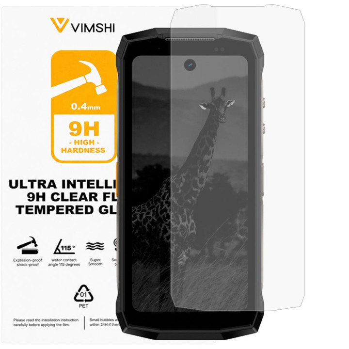 Протиударна захисна плівка Vimshi Ultra 9H Clear Flex для Ulefone Armor Mini 20 Pro