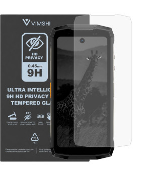 Противоударная защитная пленка антишпион Vimshi Ultra 9H Privacy Flex для Ulefone Armor Mini 20 Pro