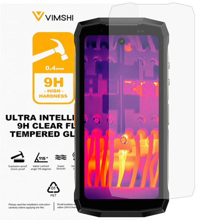Противоударная защитная пленка Vimshi Ultra 9H Clear Flex для Ulefone Armor Mini 20T Pro