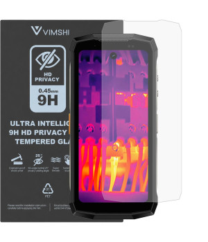 Противоударная защитная пленка антишпион Vimshi Ultra 9H Privacy Flex для Ulefone Armor Mini 20T Pro