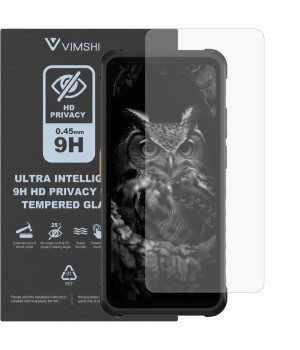 Противоударная защитная пленка антишпион Vimshi Ultra 9H Privacy Flex для Ulefone Armor X31 Pro