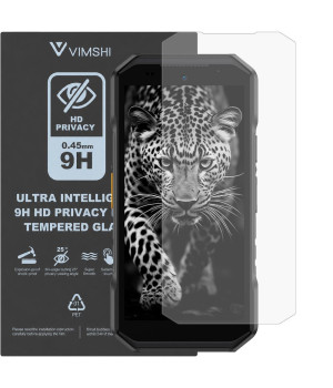 Противоударная защитная пленка антишпион Vimshi Ultra 9H Privacy Flex для Ulefone Armor X32