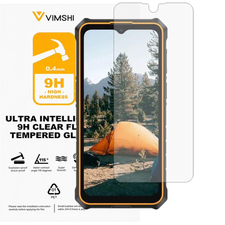 Протиударна захисна плівка Vimshi Ultra 9H Clear Flex для Ulefone Rugking 2 Pro