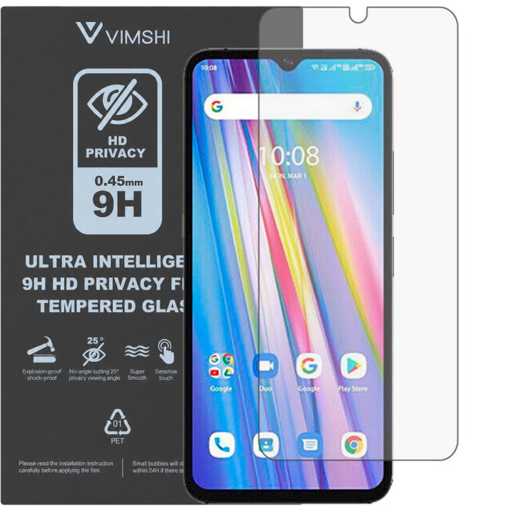Противоударная защитная пленка антишпион Vimshi Ultra 9H Privacy Flex для UMIDIGI A11