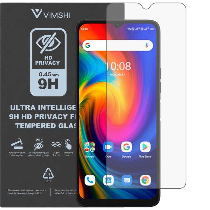 Противоударная защитная пленка антишпион Vimshi Ultra 9H Privacy Flex для UMIDIGI A13