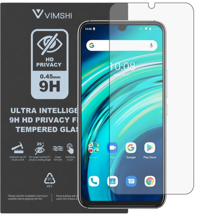 Противоударная защитная пленка антишпион Vimshi Ultra 9H Privacy Flex для UMIDIGI A9