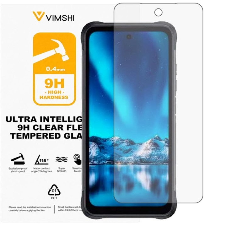 Протиударна захисна плівка Vimshi Ultra 9H Clear Flex для UMIDIGI Bison 2 Pro