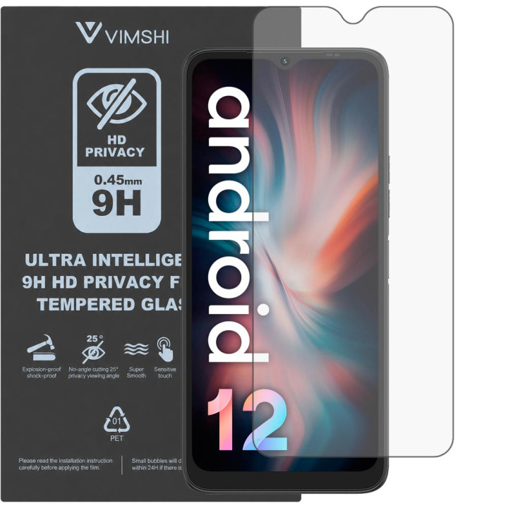 Противоударная защитная пленка антишпион Vimshi Ultra 9H Privacy Flex для UMIDIGI C1 Max