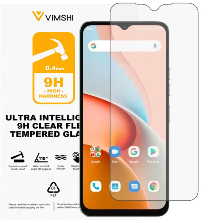 Противоударная защитная пленка Vimshi Ultra 9H Clear Flex для UMIDIGI G3