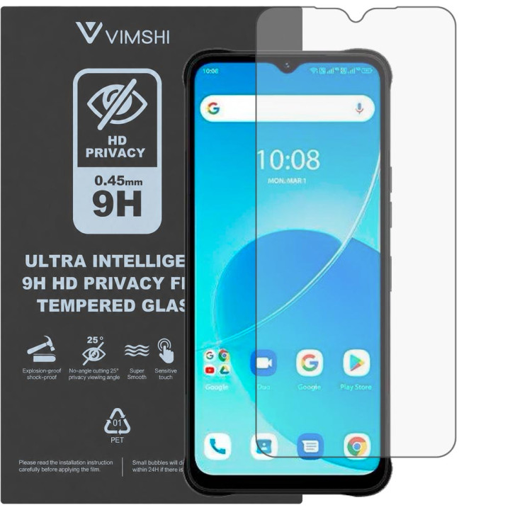 Противоударная защитная пленка антишпион Vimshi Ultra 9H Privacy Flex для UMIDIGI G5