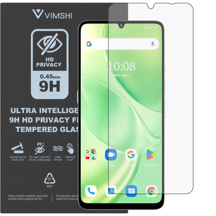 Протиударна захисна плівка антишпигун Vimshi Ultra 9H Privacy Flex для UMIDIGI G9 5G