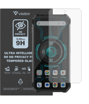 Противоударная защитная пленка антишпион Vimshi Ultra 9H Privacy Flex для Unihertz Shark 3