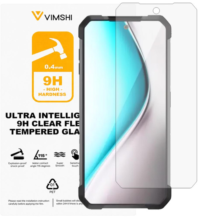 Противоударная защитная пленка Vimshi Ultra 9H Clear Flex для Unihertz Tank 2