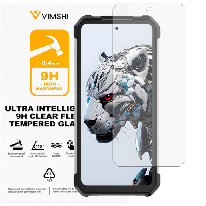 Противоударная защитная пленка Vimshi Ultra 9H Clear Flex для Unihertz Tank 3