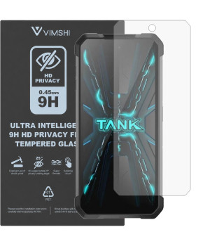 Противоударная защитная пленка антишпион Vimshi Ultra 9H Privacy Flex для Unihertz Tank 3S