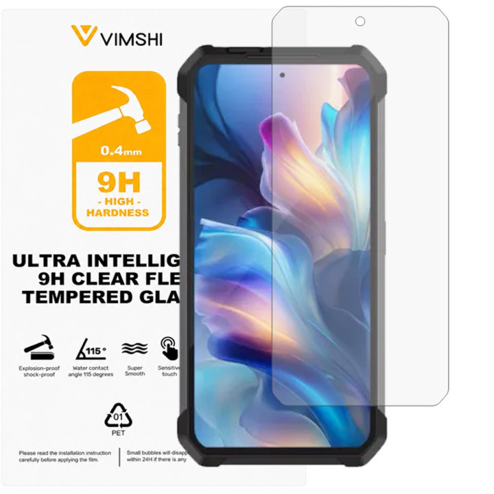 Протиударна захисна плівка Vimshi Ultra 9H Clear Flex для Unihertz Tank 4 Pro