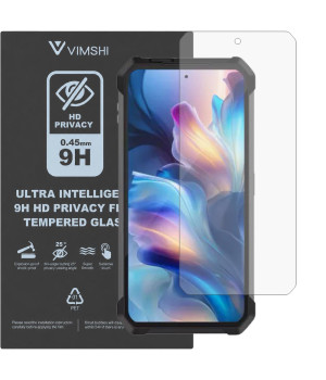 Противоударная защитная пленка антишпион Vimshi Ultra 9H Privacy Flex для Unihertz Tank 4 Pro