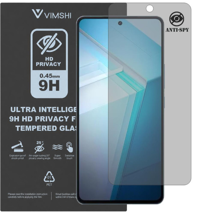 Протиударна захисна плівка антишпигун Vimshi Ultra 9H Privacy Flex для vivo IQOO 11S