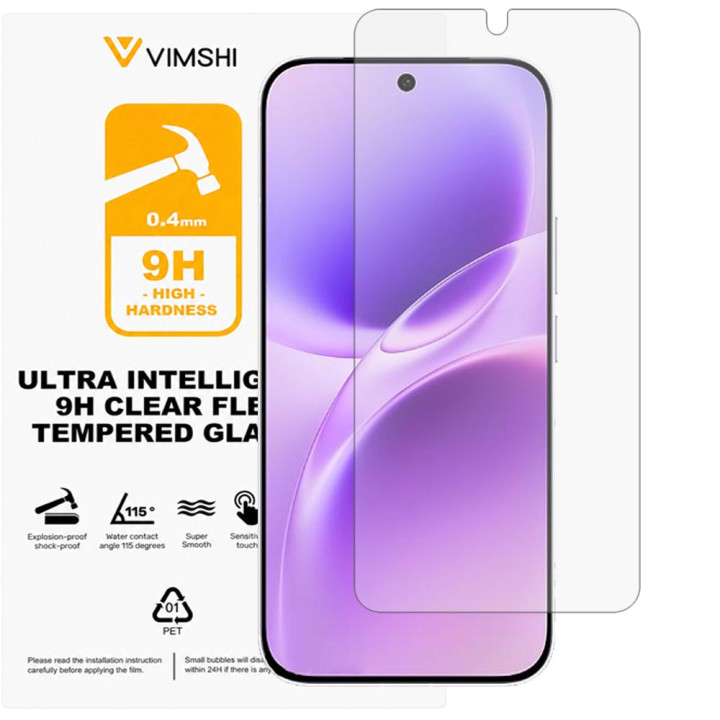 Протиударна захисна плівка Vimshi Ultra 9H Clear Flex для vivo S50