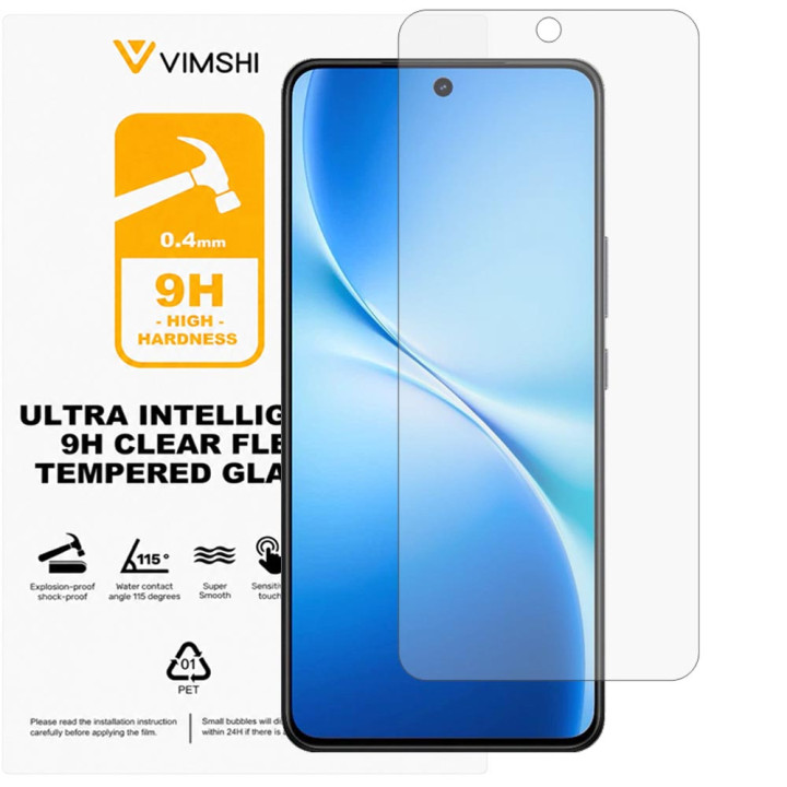 Протиударна захисна плівка Vimshi Ultra 9H Clear Flex для vivo V60 Lite 5G