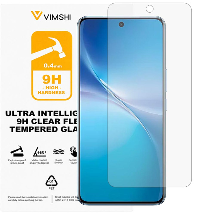 Протиударна захисна плівка Vimshi Ultra 9H Clear Flex для vivo V60