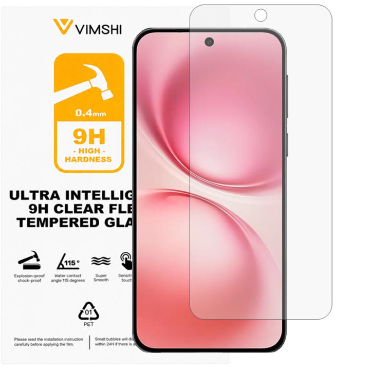 Протиударна захисна плівка Vimshi Ultra 9H Clear Flex для vivo X200 FE