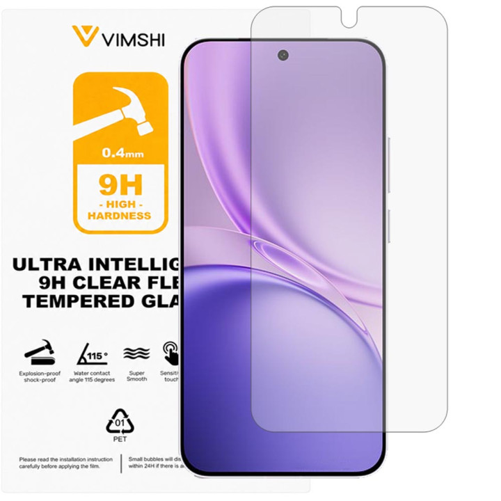 Протиударна захисна плівка Vimshi Ultra 9H Clear Flex для vivo X300 FE
