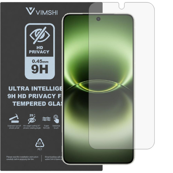 Протиударна захисна плівка антишпигун Vimshi Ultra 9H Privacy Flex для vivo X300 Ultra