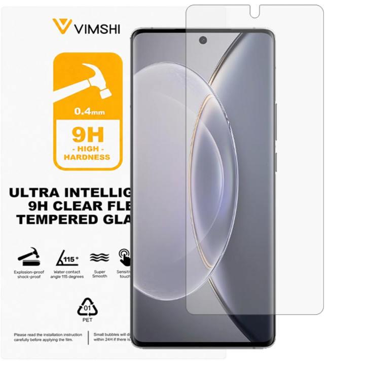 Протиударна захисна плівка Vimshi Ultra 9H Clear Flex для vivo X90 Pro
