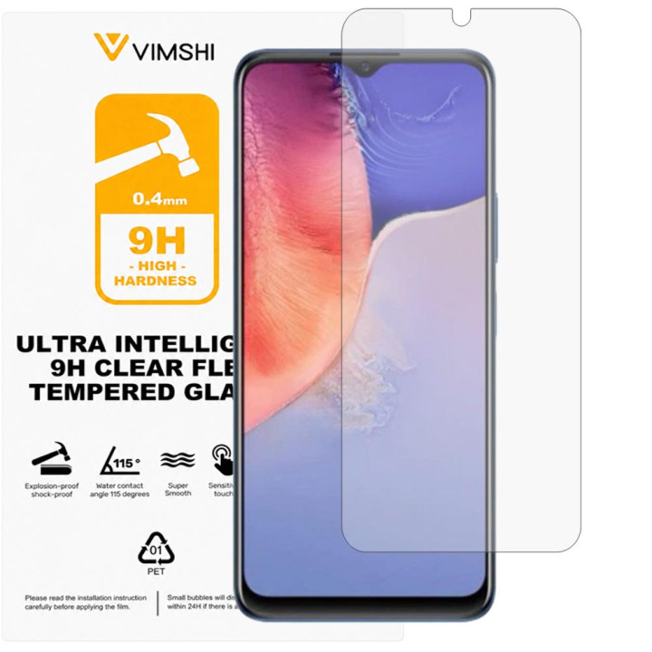 Протиударна захисна плівка Vimshi Ultra 9H Clear Flex для vivo Y15s