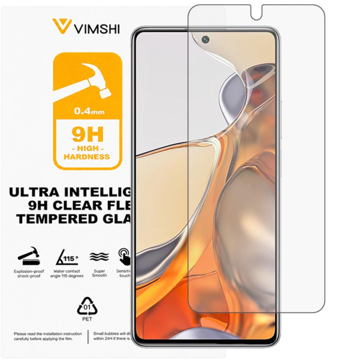 Протиударна захисна плівка Vimshi Ultra 9H Clear Flex для Xiaomi 11T Pro