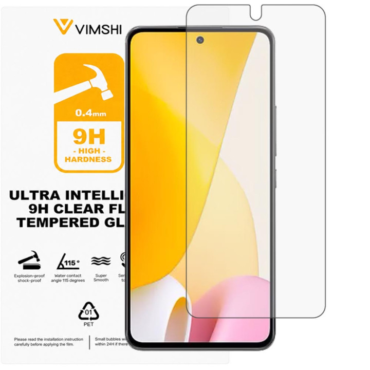 Протиударна захисна плівка Vimshi Ultra 9H Clear Flex для Xiaomi 12 Lite