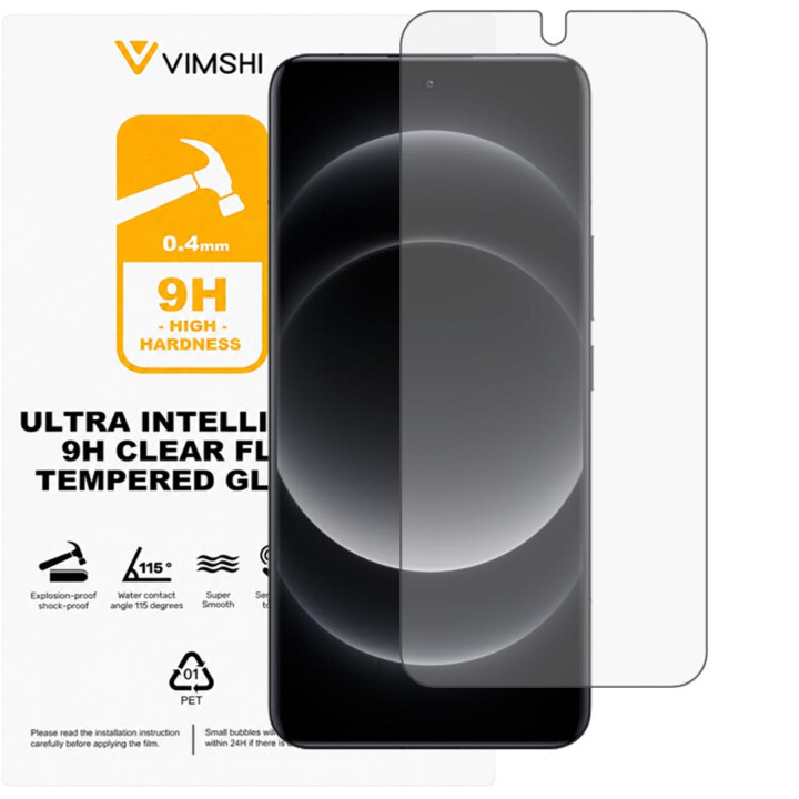 Противоударная защитная пленка Vimshi Ultra 9H Clear Flex для Xiaomi 14 Ultra