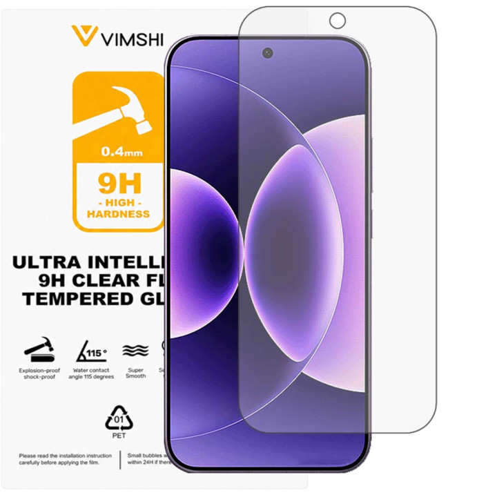 Противоударная защитная пленка Vimshi Ultra 9H Clear Flex для Xiaomi 17 Pro Max