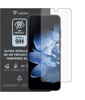 Противоударная защитная пленка антишпион Vimshi Ultra 9H Privacy Flex для Xiaomi Mix Flip
