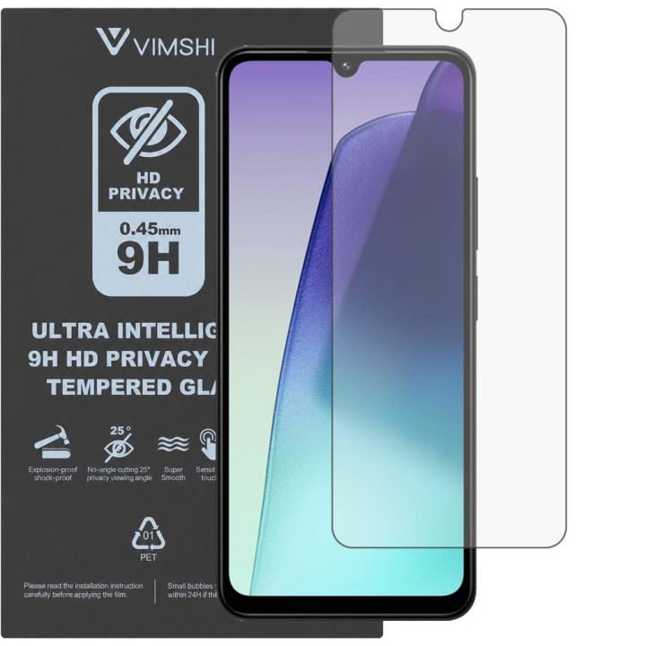 Противоударная защитная пленка антишпион Vimshi Ultra 9H Privacy Flex для Redmi 14C