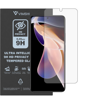 Противоударная защитная пленка антишпион Vimshi Ultra 9H Privacy Flex для Redmi Note 11 Pro+