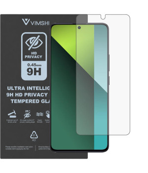 Противоударная защитная пленка антишпион Vimshi Ultra 9H Privacy Flex для Redmi Note 13 Pro 5G