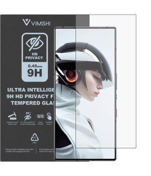 Противоударная защитная пленка антишпион Vimshi Ultra 9H Privacy Flex для ZTE REDMAGIC 9 Pro+