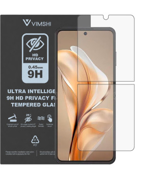 Противоударная защитная пленка антишпион Vimshi Ultra 9H Privacy Flex для ZTE Nubia Flip