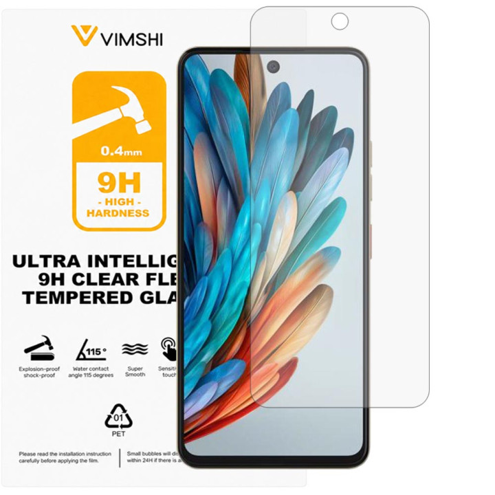 Протиударна захисна плівка Vimshi Ultra 9H Clear Flex для ZTE Nubia Music 2