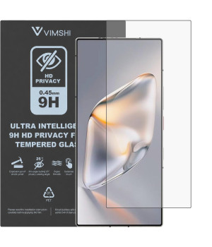 Противоударная защитная пленка антишпион Vimshi Ultra 9H Privacy Flex для ZTE Nubia Z60 Ultra Leading Version