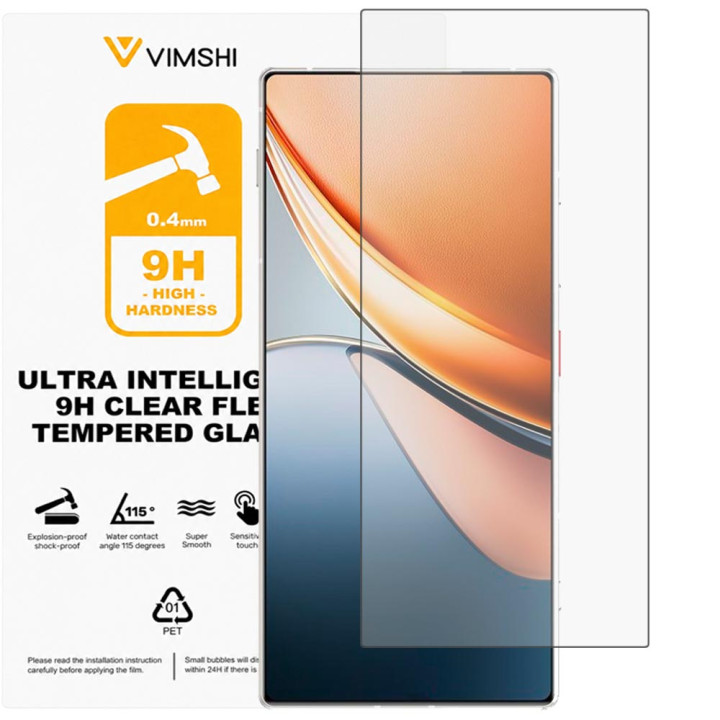 Протиударна захисна плівка Vimshi Ultra 9H Clear Flex для ZTE Nubia Z70S Ultra