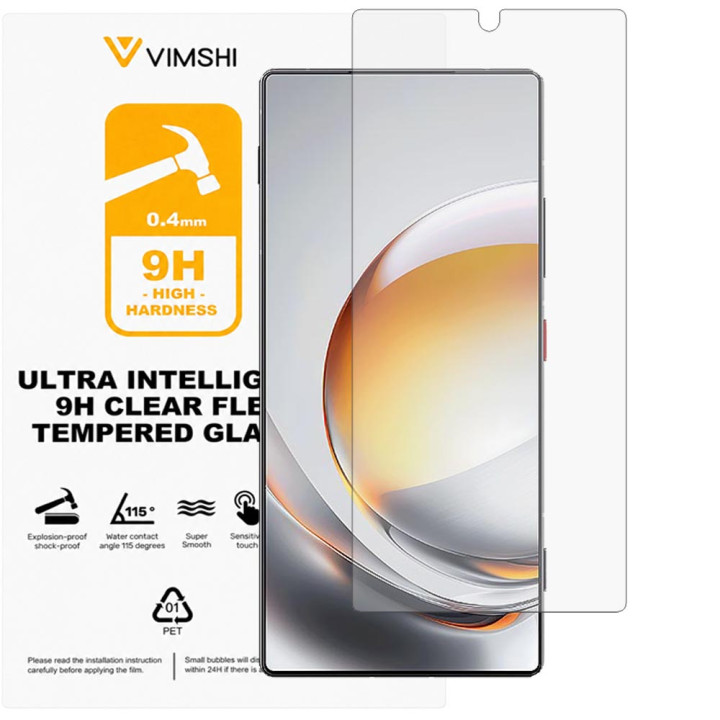 Протиударна захисна плівка Vimshi Ultra 9H Clear Flex для ZTE Nubia Z80 Ultra