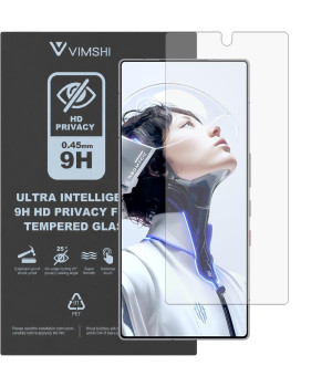 Противоударная защитная пленка антишпион Vimshi Ultra 9H Privacy Flex для ZTE REDMAGIC 11 Pro